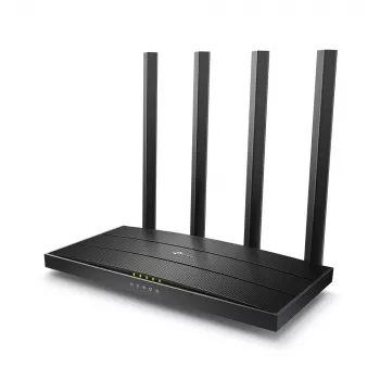 TP-Link Archer C6 belaidis maršrutizatorius Fast Ethernet Dual-Band (2,4 GHz / 5 GHz) Baltas