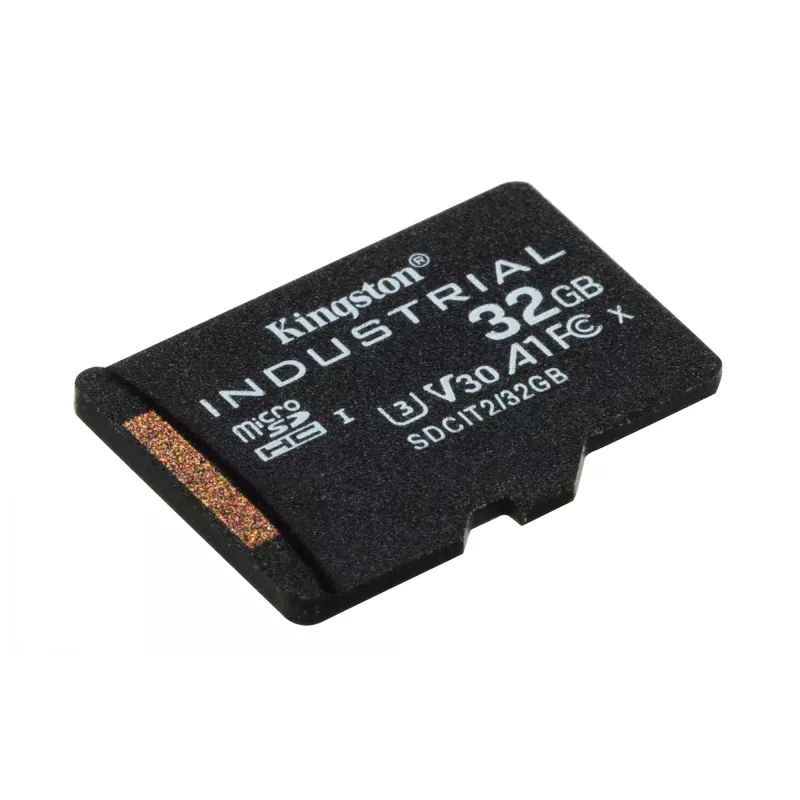 Kingston Technology 32GB microSDHC pramoninė C10 A1 pSLC kortelė su SD adapteriu