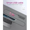 ICY BOX IB-HUB1701-C3 USB 3.2 Gen 1 (3.1 Gen 1) Type-B 5000 Mbit/s Antracito USB šakotuvas