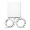 Kryptinė lauko 5G LTE antena QOLTEC 57022 – 14 dBi, 700–3800 MHz, 50 Ω, varinis korpusas
