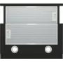 Gorenje TH62E4BG Pusiau įmontuojamas (ištraukiamas) gartraukis, juodas, 450 m³/h