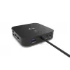 i-tec USB-C HDMI DP Dock stotis su 100 W įkrovimu