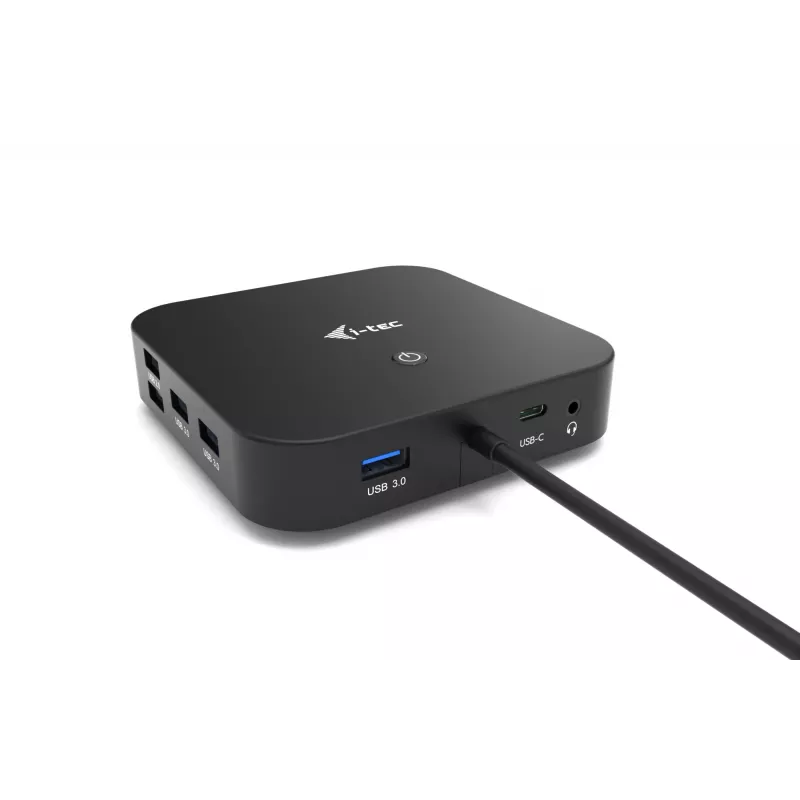 i-tec USB-C HDMI DP Dock stotis su 100 W įkrovimu