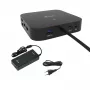 i-tec USB-C HDMI DP Docking stotelė su 100 W įkrovimu ir universalus 100 W maitinimo adapteris