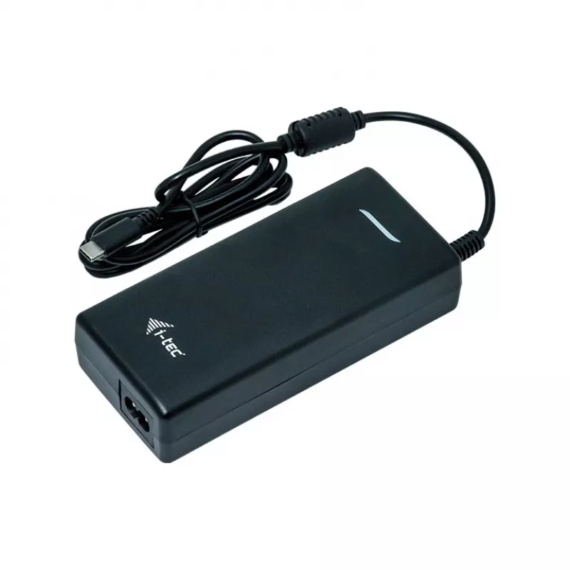 i-tec USB-C HDMI DP Docking stotelė su 100 W įkrovimu ir universalus 100 W maitinimo adapteris