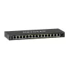 NETGEAR GS316EP-100PES valdomas tinklo jungiklis Gigabit Ethernet (10/100/1000) PoE juodas