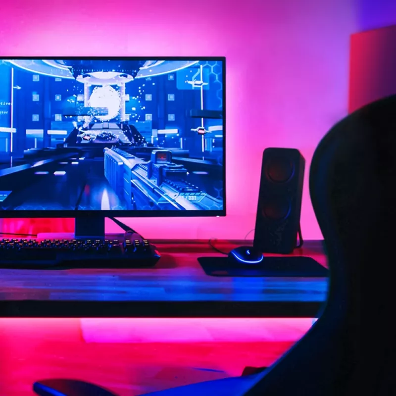 TP-Link Tapo Smart Wi-Fi LED juostelė, 5 m, RGB, 16M spalvų, 13,5 W, vidaus/lauko