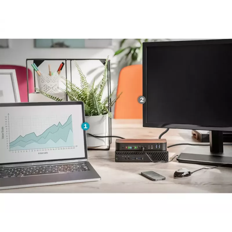 DIGITUS KVM jungiklis, 2x1 DP, DP/HDMI išvestis, USB, 4Kx2K@60Hz