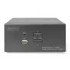 DIGITUS KVM jungiklis, 2 prievadai, dviejų ekranų, 4K, HDMI
