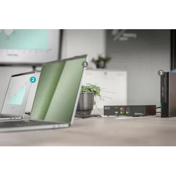 KVM jungiklis Digitus 4 prievadų vienam ekranui 4K HDMI