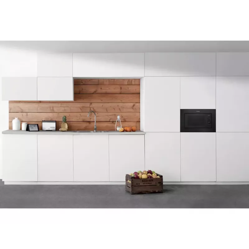Įmontuojama mikrobangų krosnelė Amica AMGB20E2GB, 800 W, 20 L