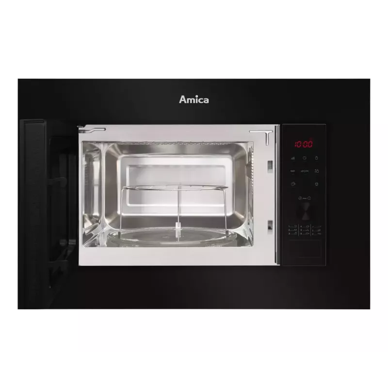 Įmontuojama mikrobangų krosnelė Amica AMGB20E2GB, 800 W, 20 L