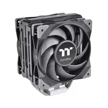 Thermaltake TOUGHAIR 510 CL-P075-AL12BL-A procesoriaus oro aušintuvas, 2x 120 mm ventiliatoriai, 4x 6 mm vario šilumos vamzdeliai, 180 W