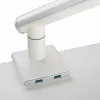 Monitorinis laikiklis ART RAMM L-19GD 17–32 colių, dujinė pagalba, 2–9 kg, 2x USB 3.0, baltas, spaustuvas