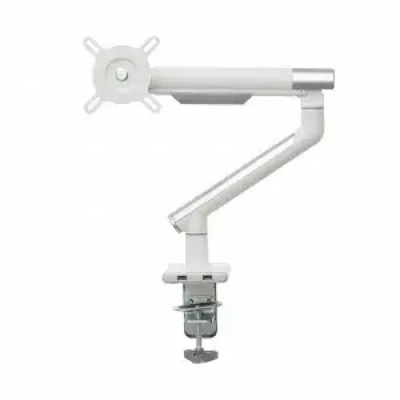 Monitorinis laikiklis ART RAMM L-19GD 17–32 colių, dujinė pagalba, 2–9 kg, 2x USB 3.0, baltas, spaustuvas