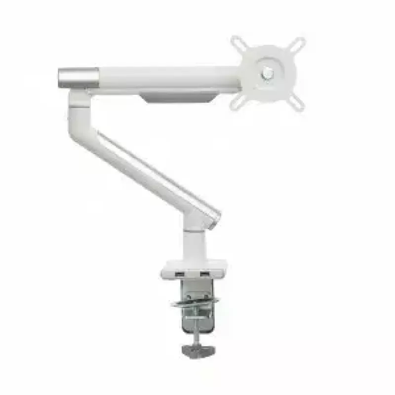 Monitorinis laikiklis ART RAMM L-19GD 17–32 colių, dujinė pagalba, 2–9 kg, 2x USB 3.0, baltas, spaustuvas