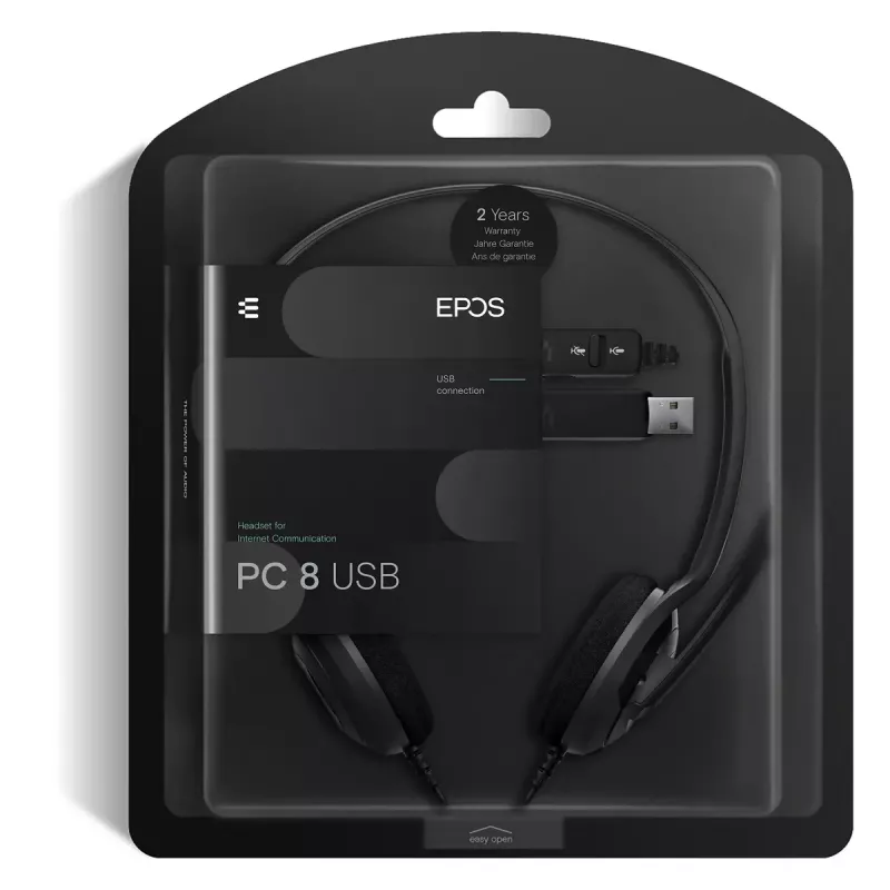 Ausinės Sennheiser PC 8 USB