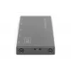 DIGITUS Ultra Slim HDMI skirstytuvas, 1x4, 4K/60Hz HDR, HDCP 2.2, 18 Gbps, maitinamas per Micro USB