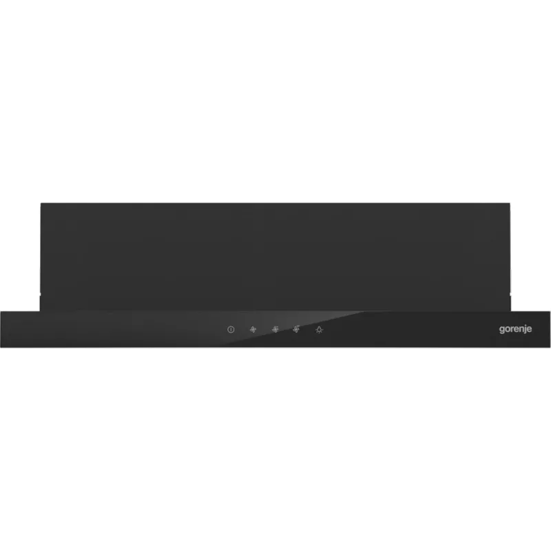 Gorenje TH64E4BG Pusiau įmontuojamas (ištraukiamas) gartraukis juodas 450 m³/h