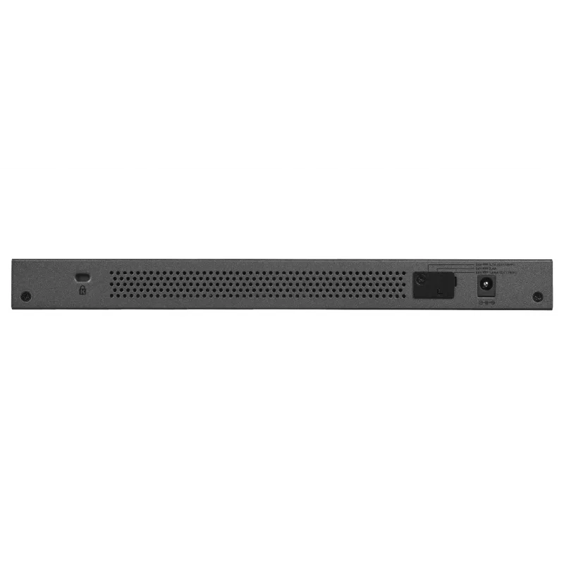 NETGEAR GS116LP nevaldomas Gigabit Ethernet (10/100/1000) jungiklis su „Power over Ethernet“ (PoE), juodas
