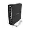 MIKROTIK hAP ac² juodas, Power over Ethernet (PoE) belaidis maršrutizatorius