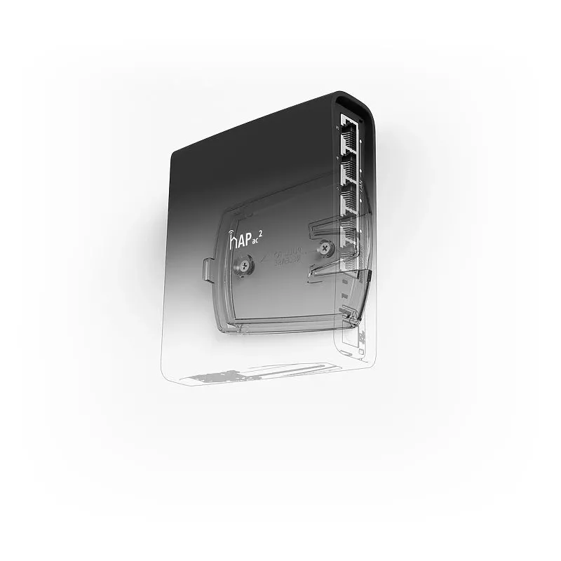 MIKROTIK hAP ac² juodas, Power over Ethernet (PoE) belaidis maršrutizatorius
