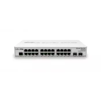 MIKROTIK Crs326-24g-2s+in valdomas tinklo komutatorius Gigabit Ethernet (10/100/1000) su „Power over Ethernet“