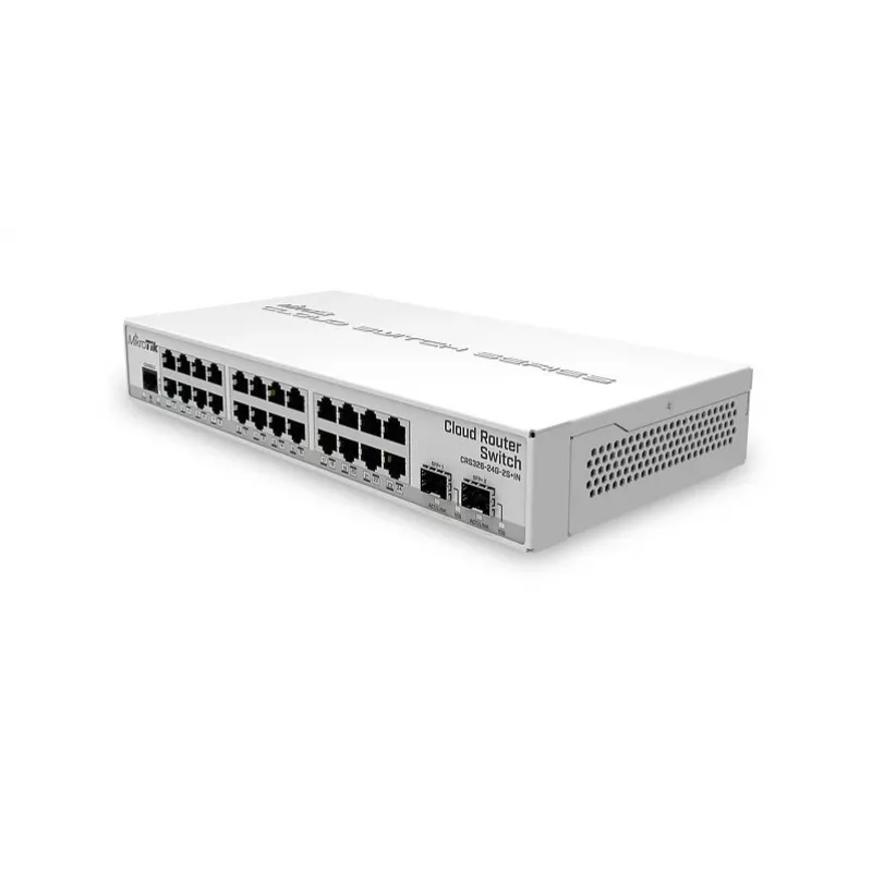 MIKROTIK Crs326-24g-2s+in valdomas tinklo komutatorius Gigabit Ethernet (10/100/1000) su „Power over Ethernet“