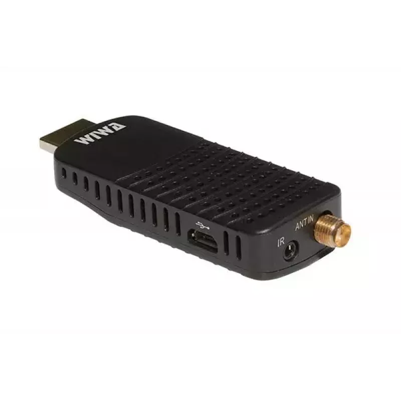 DVB-T/DVB-T2 imtuvas WIWA H.265 MINI — H.265 HD skaitmeninis antžeminis taimeris, Full HD, HDMI, USB, 5V/1,5A