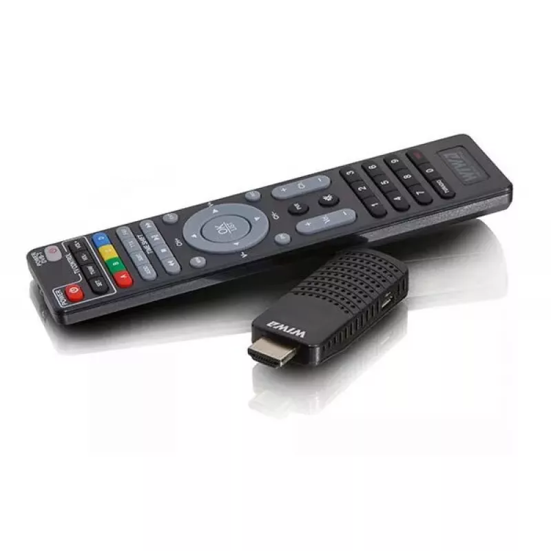 DVB-T/DVB-T2 imtuvas WIWA H.265 MINI — H.265 HD skaitmeninis antžeminis taimeris, Full HD, HDMI, USB, 5V/1,5A