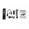 DVB-T/DVB-T2 imtuvas WIWA H.265 MINI — H.265 HD skaitmeninis antžeminis taimeris, Full HD, HDMI, USB, 5V/1,5A