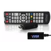 DVB-T/DVB-T2 imtuvas WIWA H.265 MINI — H.265 HD skaitmeninis antžeminis taimeris, Full HD, HDMI, USB, 5V/1,5A