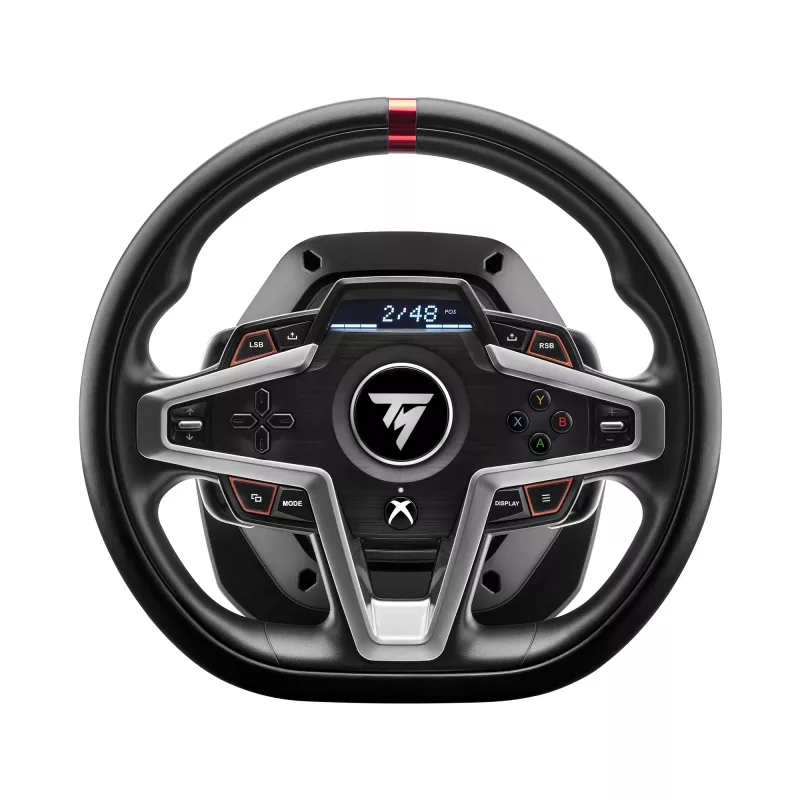 Thrustmaster T248 Black USB vairas + Pedalai Analogue/Digital PC, PlayStation 4, PlayStation 5