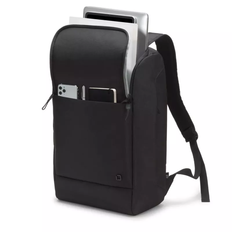 DICOTA Eco Motion kuprinė nešiojamam kompiuteriui 13-15.6 colių, juoda / 600d rpet poliesteris