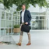 DICOTA Eco Top Traveller Base – dėklas nešiojamam kompiuteriui 15-17,3 col. – juoda / 300d Rpet poliesteris