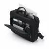 DICOTA Eco Top Traveller Base – dėklas nešiojamam kompiuteriui 15-17,3 col. – juoda / 300d Rpet poliesteris
