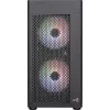 Aerocool HEXFORMBKV2 korpusas Micro ATX, 3 ventiliatoriai, FRGB, juodas