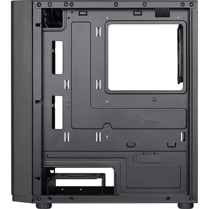 Aerocool HEXFORMBKV2 korpusas Micro ATX, 3 ventiliatoriai, FRGB, juodas