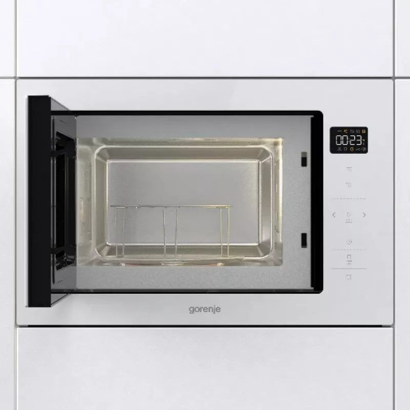 Gorenje BM251SG2WG balta įmontuojama grilio mikrobangų krosnelė 25 L 900 W