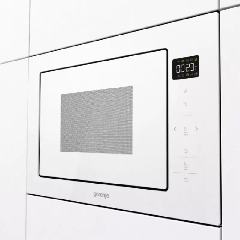 Gorenje BM251SG2WG balta įmontuojama grilio mikrobangų krosnelė 25 L 900 W