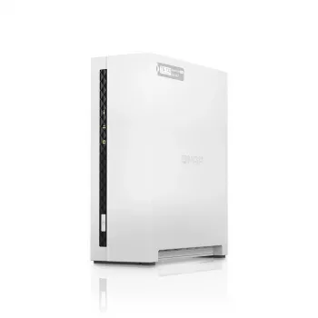 QNAP TS-133 NAS / saugojimo serveris bokštinis Cortex-A55 2 GB DDR4 0 TB QNAP Turbo System balta