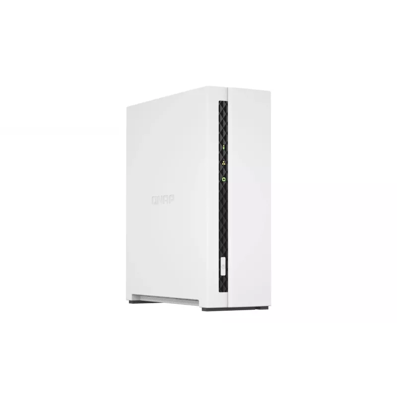 QNAP TS-133 NAS / saugojimo serveris bokštinis Cortex-A55 2 GB DDR4 0 TB QNAP Turbo System balta