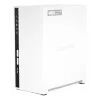 QNAP TS-233 NAS / saugojimo serveris bokštinis ARM Cortex-A55 2 GB 0 TB QNAP QTS Baltas