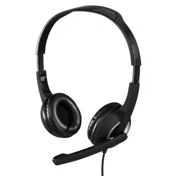 Ausinės Hama Essential HS 300, laidinės, ant galvos, pilkos, skirtos pokalbiams ir muzikai