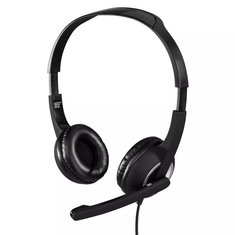Ausinės Hama Essential HS 300, laidinės, ant galvos, pilkos, skirtos pokalbiams ir muzikai