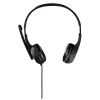 Ausinės Hama Essential HS 300, laidinės, ant galvos, pilkos, skirtos pokalbiams ir muzikai