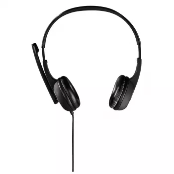 Ausinės Hama Essential HS 300, laidinės, ant galvos, pilkos, skirtos pokalbiams ir muzikai