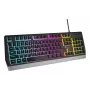GENESIS Rhod 300 RGB – belaidė klaviatūra žaidimams, USB, QWERTY, juoda
