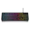 GENESIS Rhod 300 RGB – belaidė klaviatūra žaidimams, USB, QWERTY, juoda