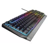 GENESIS Rhod 300 RGB – belaidė klaviatūra žaidimams, USB, QWERTY, juoda